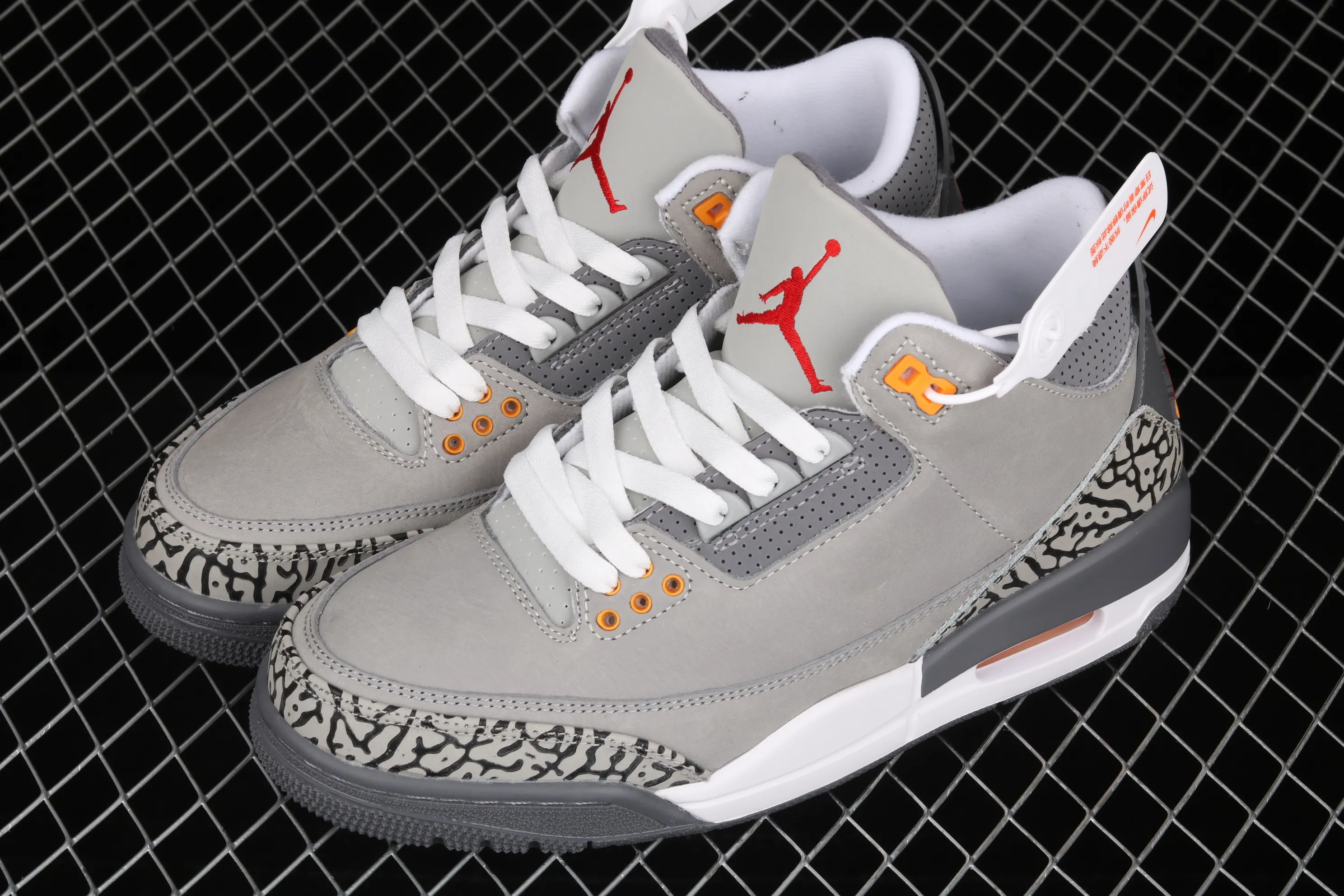 All categories Air Jordan Jordan series basketball shoes Air Jordan 3 J version Air Jordan 3 "Cool Grey" AJ3 Joe 3 Gray Wolf CT8532-012